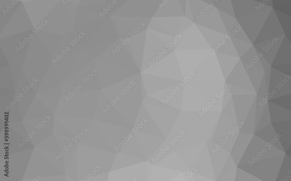 Light Silver, Gray vector triangle mosaic texture. Light Silver, Gray vector triangle mosaic texture.