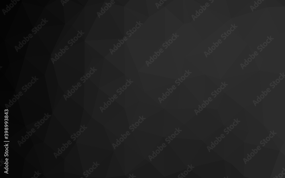 Dark Silver, Gray vector triangle mosaic texture. Dark Silver, Gray vector triangle mosaic texture.