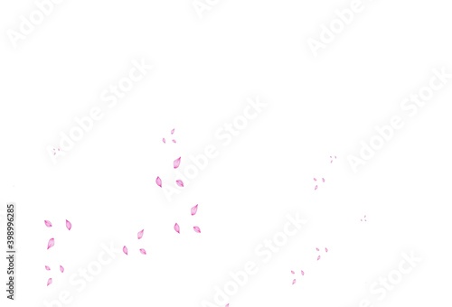 Light Pink vector doodle layout. © Dmitry