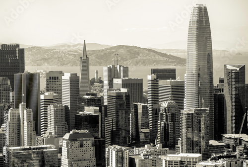 Aerial Panorama of SF 