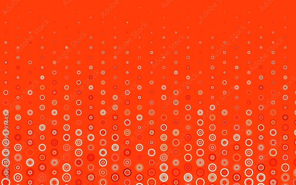 Light Red vector background with spots. Light Red vector background with spots.