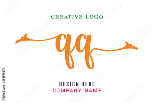 QQ lettering logo is simple, easy to understand and authoritative