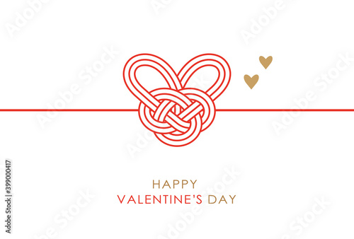 Heart-Shaped Mizuhiki ribbon.
