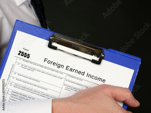 Form 2555 Foreign Earned Income photo