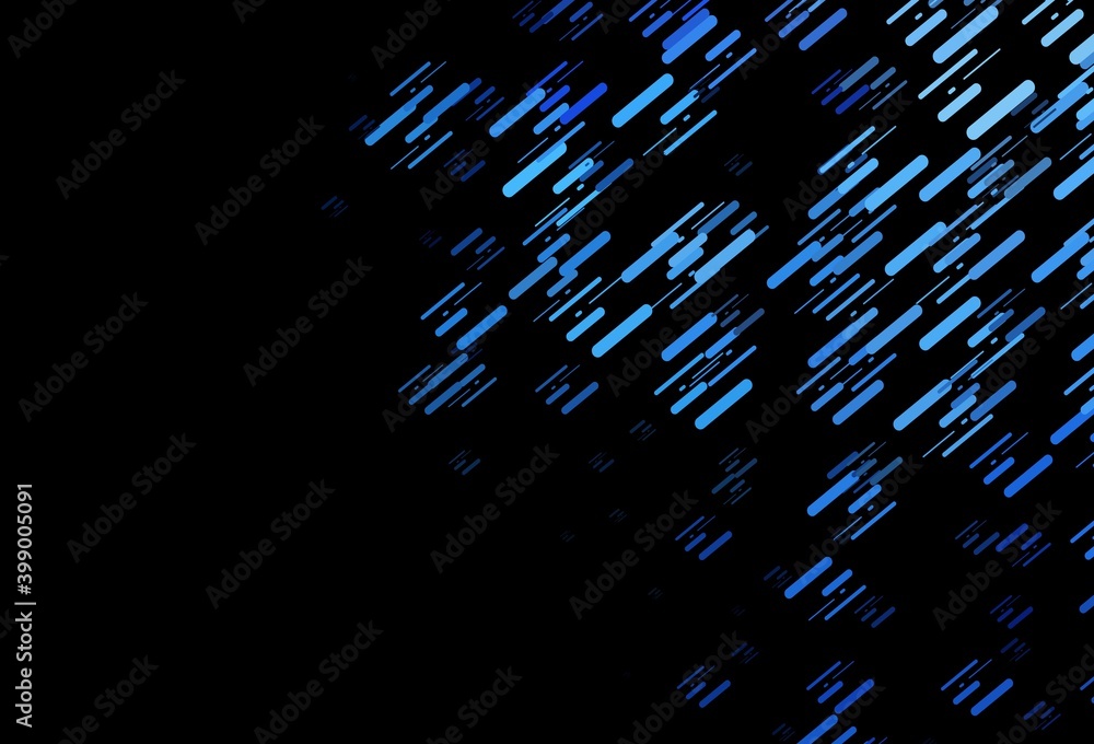 Dark BLUE vector template with repeated sticks. Dark BLUE vector template with repeated sticks.