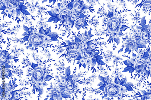 Beautiful Seamless pattern on background, vector illustration