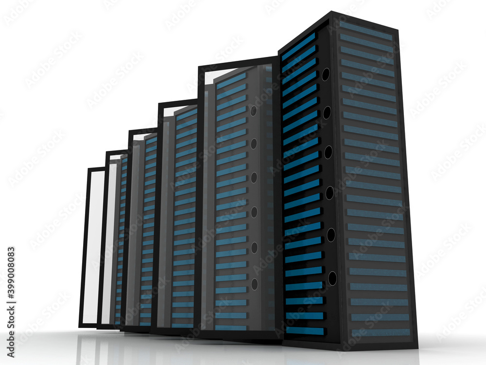 3d illustration Data center server
3d illustration Data center server