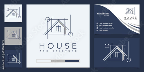 Construction , builder , building , homes , icon and business card , logo design inspiration