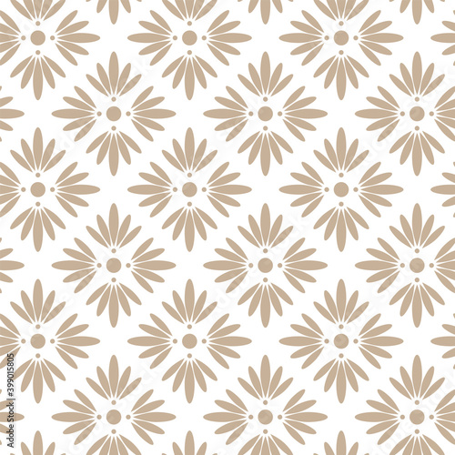A seamless vector pattern. Tiles made of delicate petals.