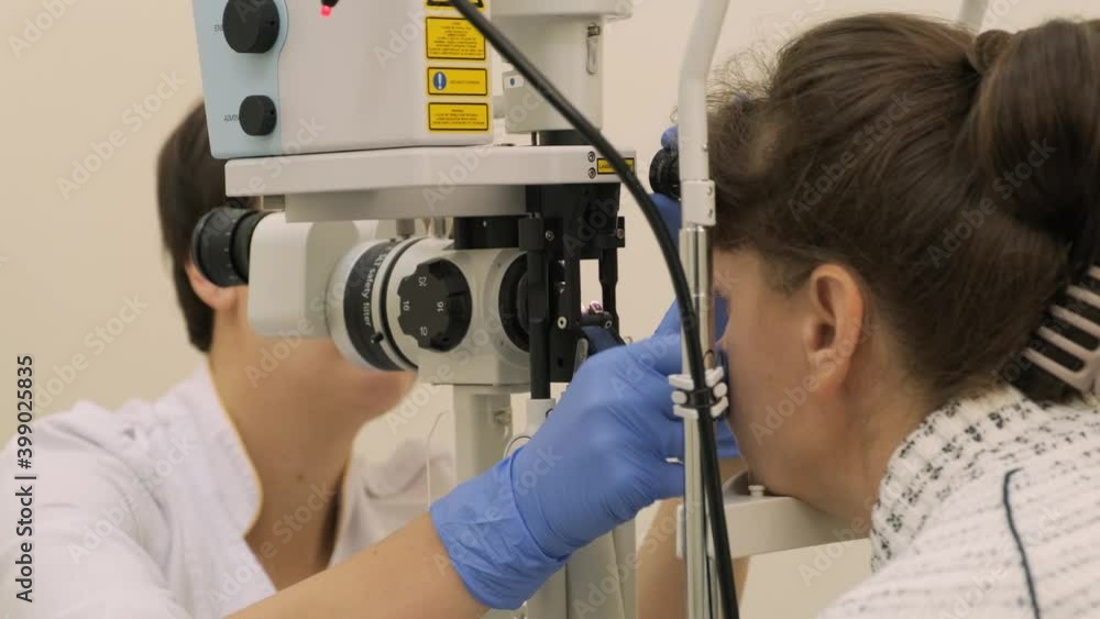 Selective Laser Trabeculoplasty. General diagnosis of eye diseases