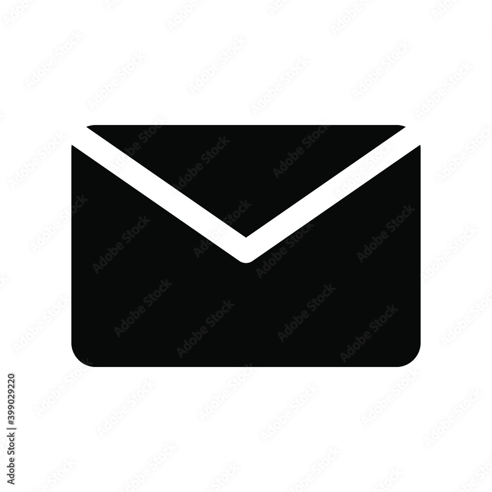 Mail icon. Online postal sign. vector illustration on white background Mail icon. Online postal sign. vector illustration on white background