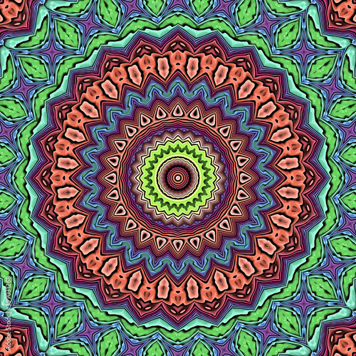 Abstract mandala style pattern 