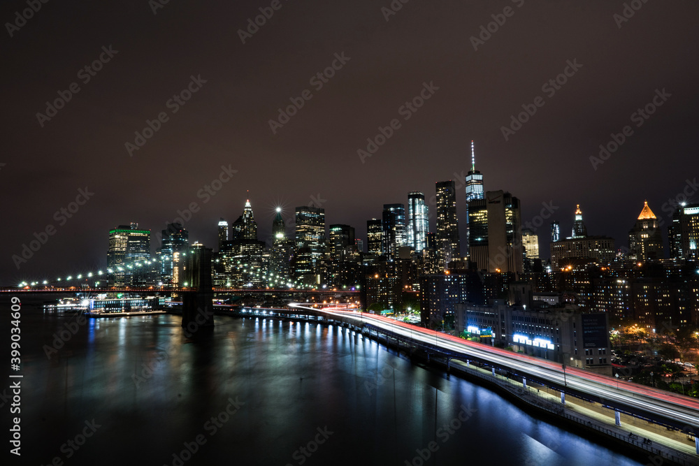 city at night - NYC