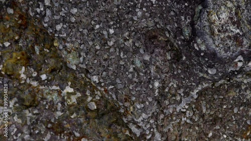 scarf stone of Merkenbach, Germany on a turn table photo