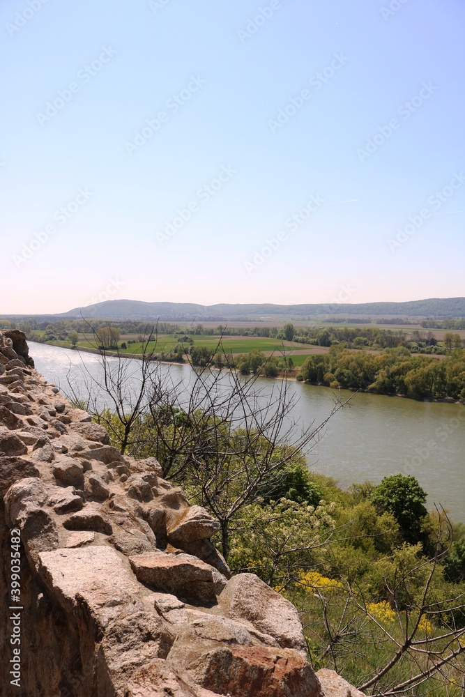 Fototapeta premium Burg Devin Slowakei