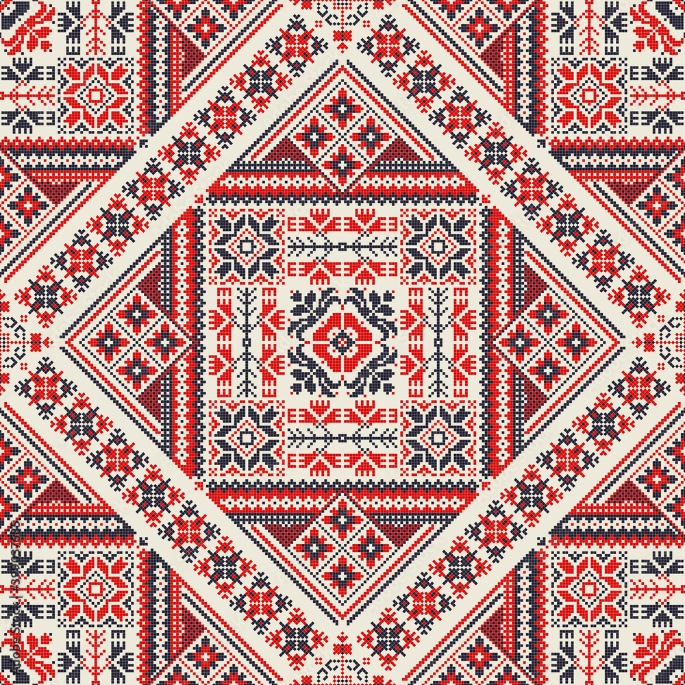 Romanian traditional pattern 151