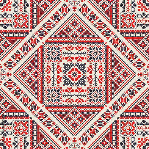 Romanian traditional pattern 151