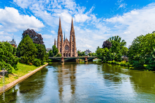 St. Paul's Church in Strasbourg, Alsace, France