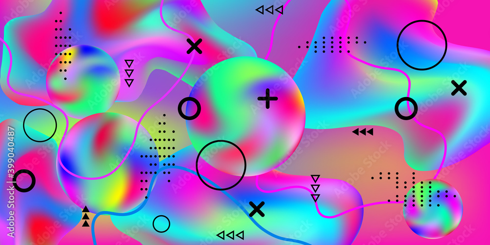 Fototapeta premium Modern design poster