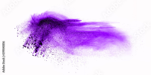 Dust Powder Image In White Background