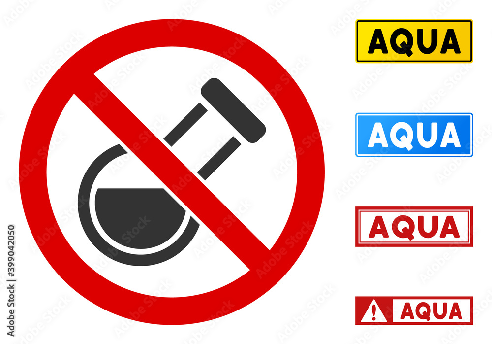 No Retort sign with badges in rectangle frames. Illustration style is a flat iconic symbol inside red crossed circle on a white background. Simple No Retort vector sign, designed for rules, No Retort sign with badges in rectangle frames. Illustration style is a flat iconic symbol inside red crossed circle on a white background. Simple No Retort vector sign, designed for rules,
