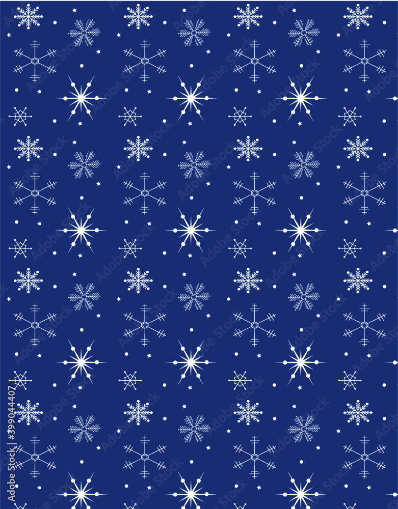 pattern with snowflakes pattern with snowflakes