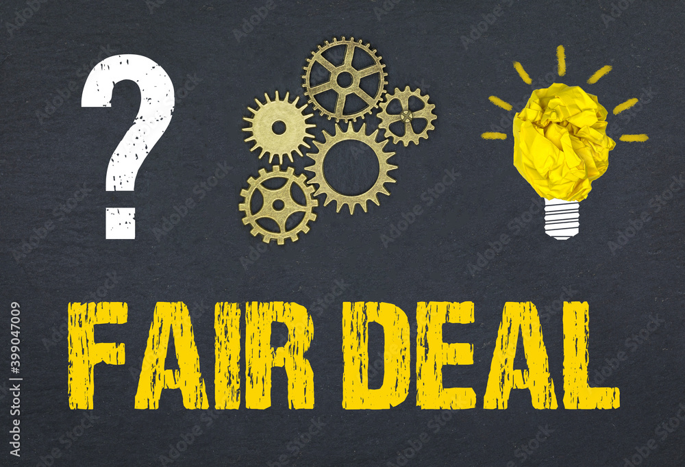 Obraz premium Fair Deal
