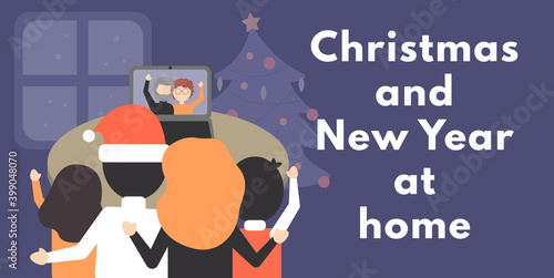 christmas and new year at home
