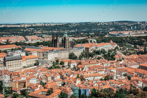 City, Panorama, Prague, Czech Republic, summer, holiday 