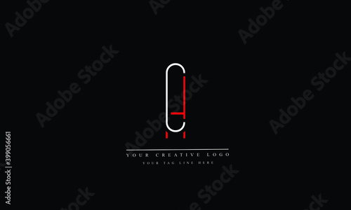 CA, AC, C and C Letter Logo Design with Creative Modern Trendy Typography