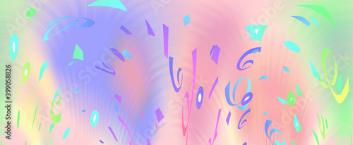 illustration of a colorful background