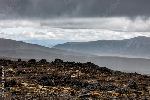 Panorama in Tongariro National Park