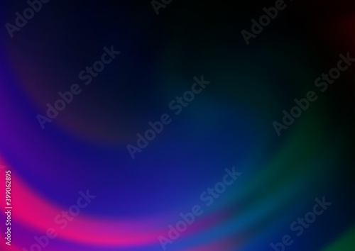 Dark Multicolor, Rainbow vector modern elegant template.