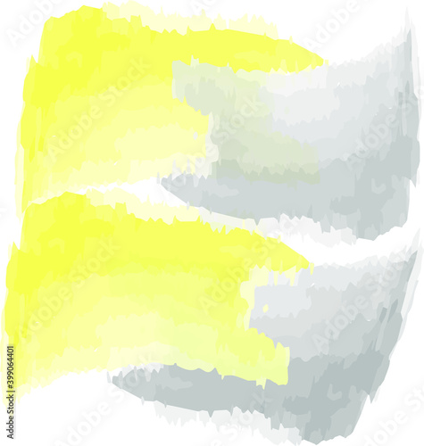 Gray and yellow background is the main color of 2021. Abstract trendy color pattern, web splash template, postcard sample.