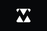 XM logo letter design on luxury background. MX logo monogram initials letter concept. XM icon logo design. MX elegant and Professional letter icon design on black background. M X XM MX