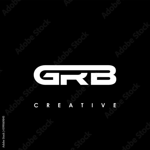 GRB Letter Initial Logo Design Template Vector Illustration