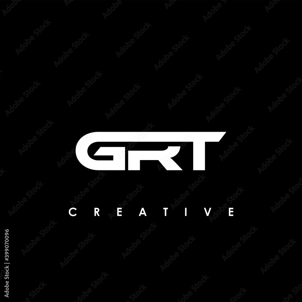GRT Letter Initial Logo Design Template Vector Illustration