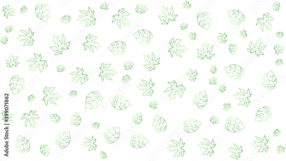pattern leaves background, white background design pattern leaves background, white background design