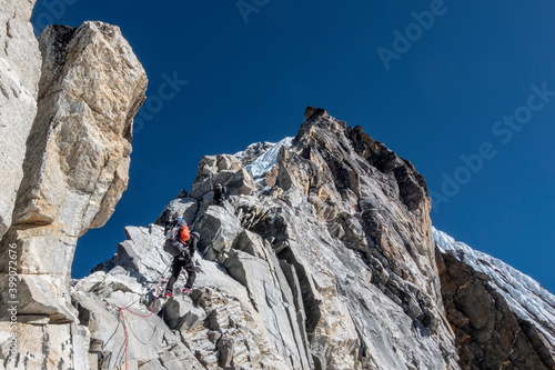 Ama Dablam Climb to Camp 2, Himalaya