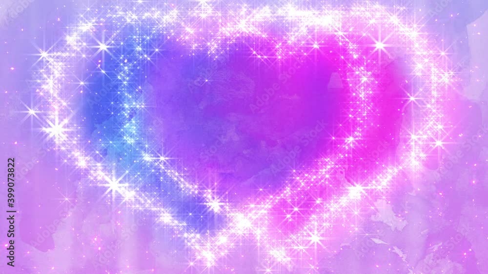 Glitter Heart Shining Particles background. Glitter Heart Shining Particles background.
