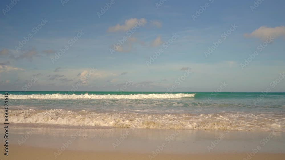 Little wave background on the beach in Phuket Thailand. Little wave background on the beach in Phuket Thailand.