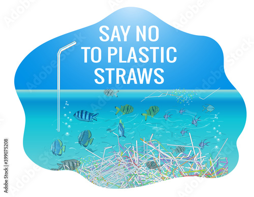 The refusal of disposable plastic drinking straws. The problems with chemical wastes disposal.