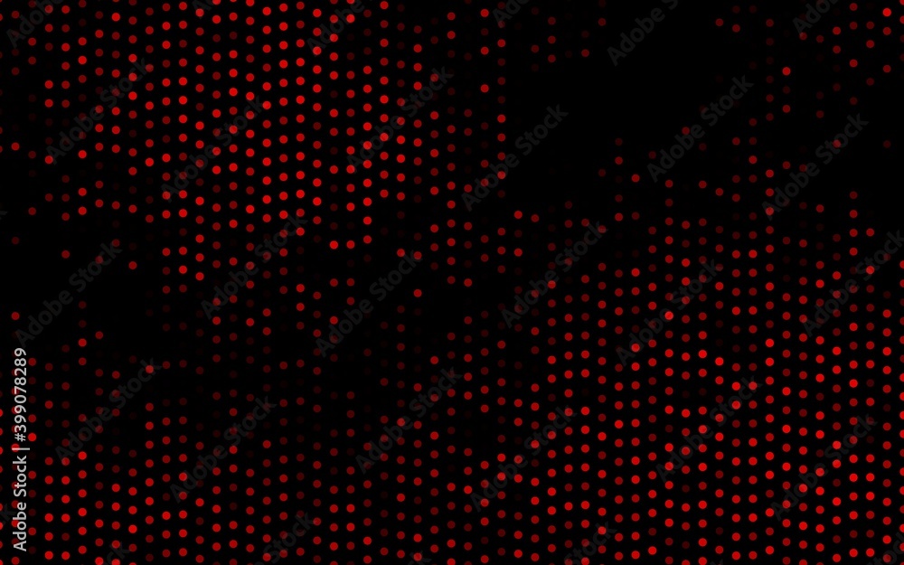 Dark Red vector backdrop with dots. Dark Red vector backdrop with dots.