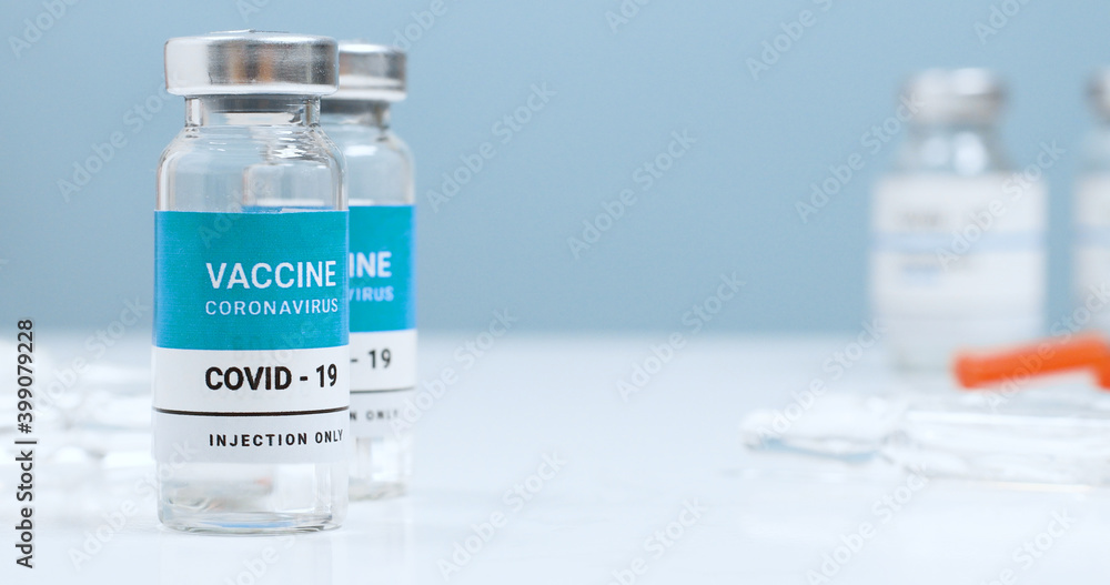 Corona virus Sars-Cov-2 experimental vaccine. Medicine infectious concept. Corona virus Sars-Cov-2 experimental vaccine. Medicine infectious concept.