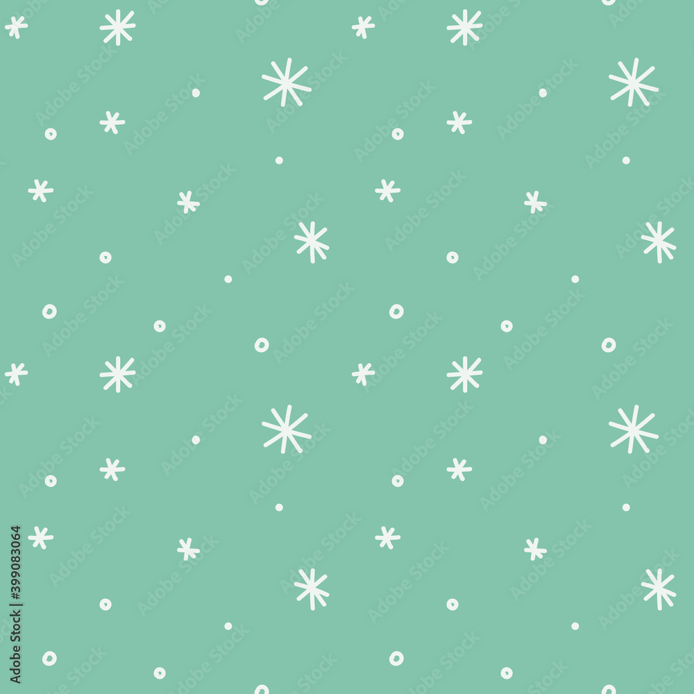 snowy seamless pattern, hand drawn illustration for greeting card, posters design snowy seamless pattern, hand drawn illustration for greeting card, posters design
