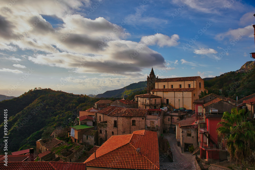 Staiti, a small village located at the foot of the eastern Aspromonte.