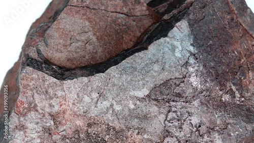 German magnetite on turn table