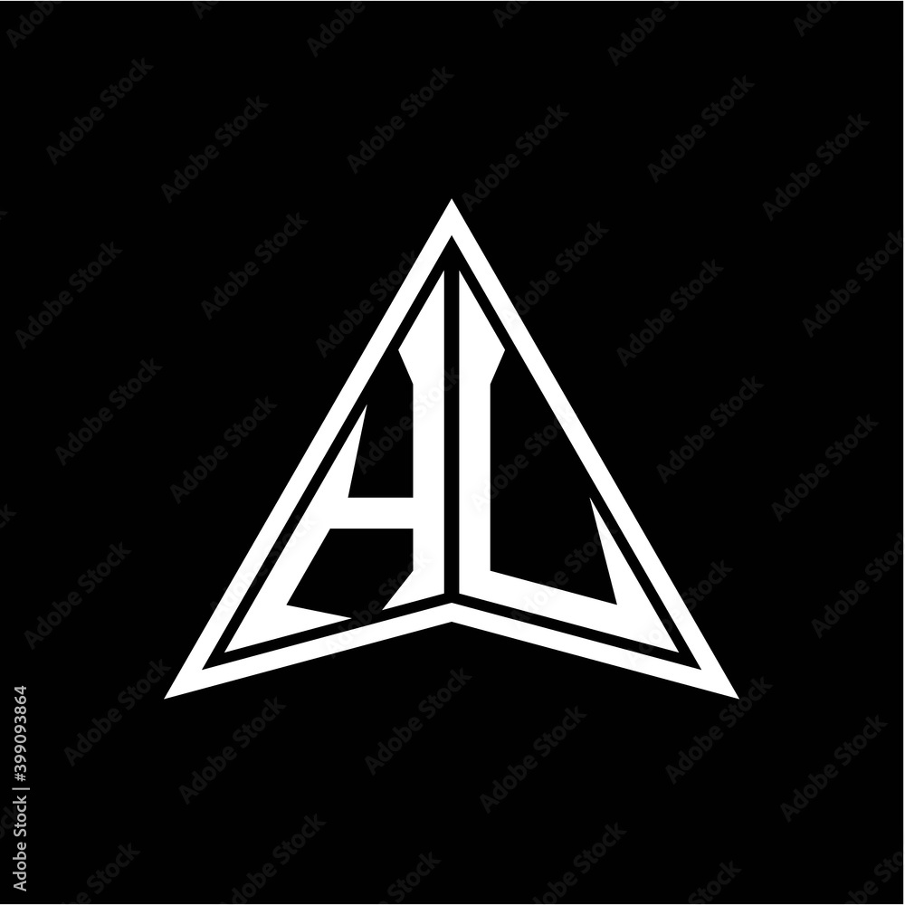 H L initials in the form of a modern minimalist arrow. perfect for letters, game profiles, computer arrows and more H L initials in the form of a modern minimalist arrow. perfect for letters, game profiles, computer arrows and more
