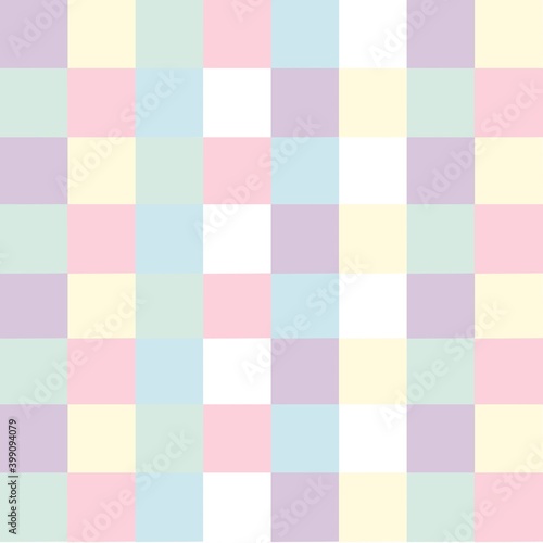pastel colored squares patterned background