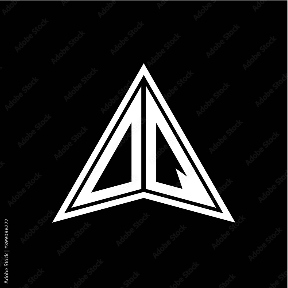 O Q initials in the form of a modern minimalist arrow. perfect for letters, game profiles, computer arrows and more O Q initials in the form of a modern minimalist arrow. perfect for letters, game profiles, computer arrows and more